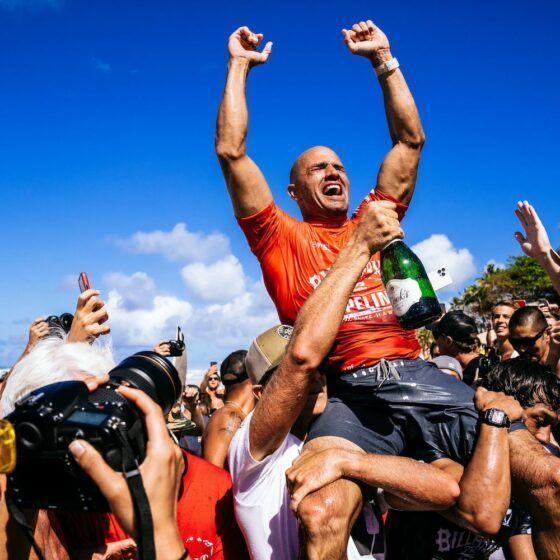 Kelly Slater vince Pipe