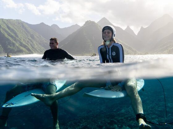 Olimpiadi surf Tahiti