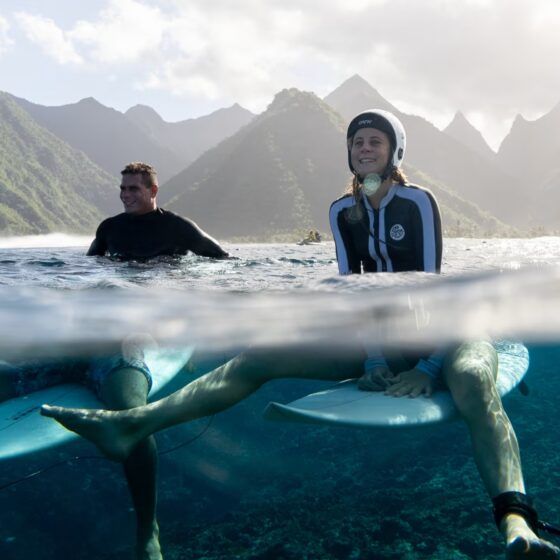 Olimpiadi surf Tahiti